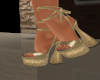 (CS) Golden Holiday Shoe