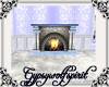 winter fireplace