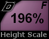 D► Scal Height*F*196%