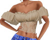 Country Lace Crop Top