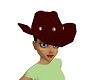 RED COWGIRL HAT