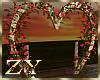 ZY: Heart Rose Arch