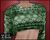 [YH] Lola green sweater
