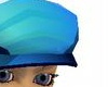 blue crystal gatsby hat