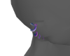 Rainbow Snake Ear Cuff R