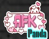 Panda AFK Headsign