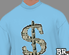 Oversize Blue Money