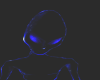 dancer alien black blue