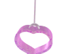 Pink Bunny Heart swing