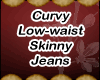 [E]Low-waist Jeans Brown