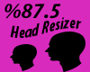 Head Scaler %87.5