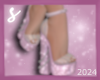 𝓼* bunny heels pink