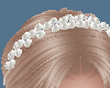 e_white pearl headband