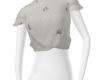 floral beige blouse