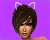 Silver Studded Cat Ears