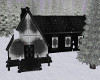 dark winter cottage 