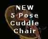 Peacock Cuddle Chair
