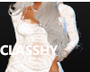 [C]Lacelyn Dress White
