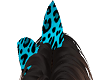 K~ Blue Cheetah Bow