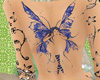 *E*  fairy back tattoo