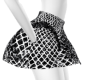 Vi Mila sequin blk skirt