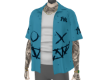 Blue Smile Set Shirt