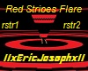 red stripe flare