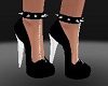 Chains BLack Spiked HEEL