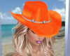 Orange Cowboy Hat V2