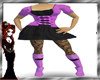 (K)purple dress w/boots