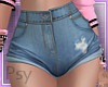 Jean mini shorts