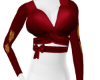 DIP Kimono Top Red