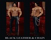  BLACK LEATHER & CHAIN
