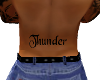 Thunder tattoo MALE 