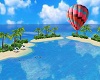Air Balloon Heart Island