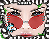 Catseye Shades Red