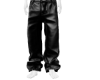 Leather Cargo Pants