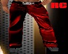 RC RED LEATHER PANTS
