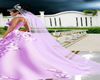 LAVENDER WEDDING VEIL