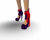 (CS)red bow boots
