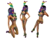 Mardi Gras Dream Bdysuit