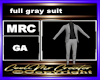 full gray suit