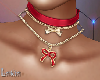 Alyssa Necklace Red