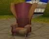 Patchwork Wingback Chair