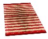 RED/ GOLD X-MAS RUG