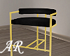 Black and Gold Stool