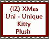 XMas Uni Kitty Plush