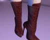 Luisa Boots Wine Peach