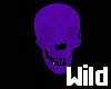 Purple Skull DJ Light