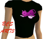 BCS/ART3 Purple Kitty T